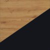 Dąb Artisan + Czarny