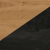 Dąb Artisan + Beton czarny