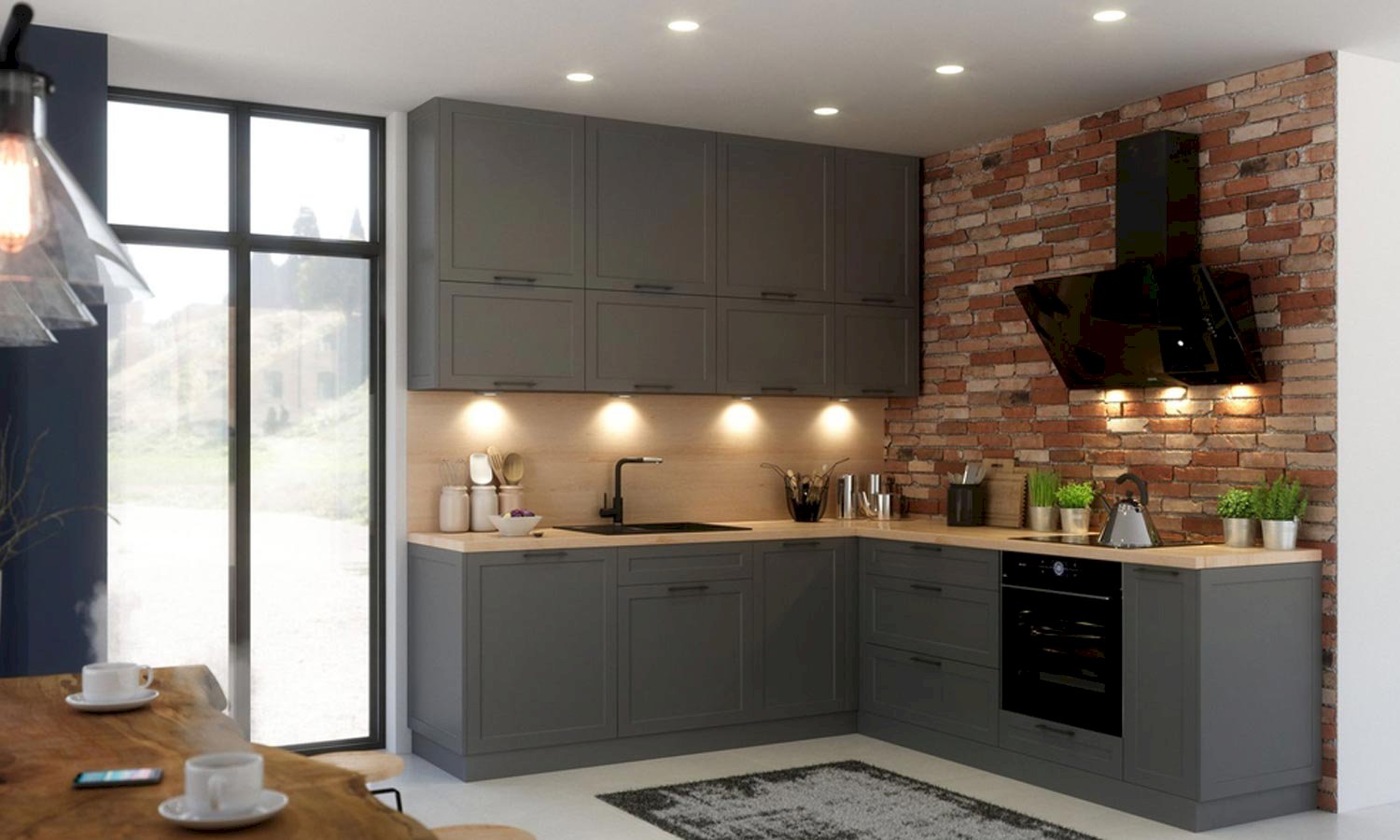 Meble kuchenne loft
