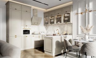 Kuchnia cappuccino mat