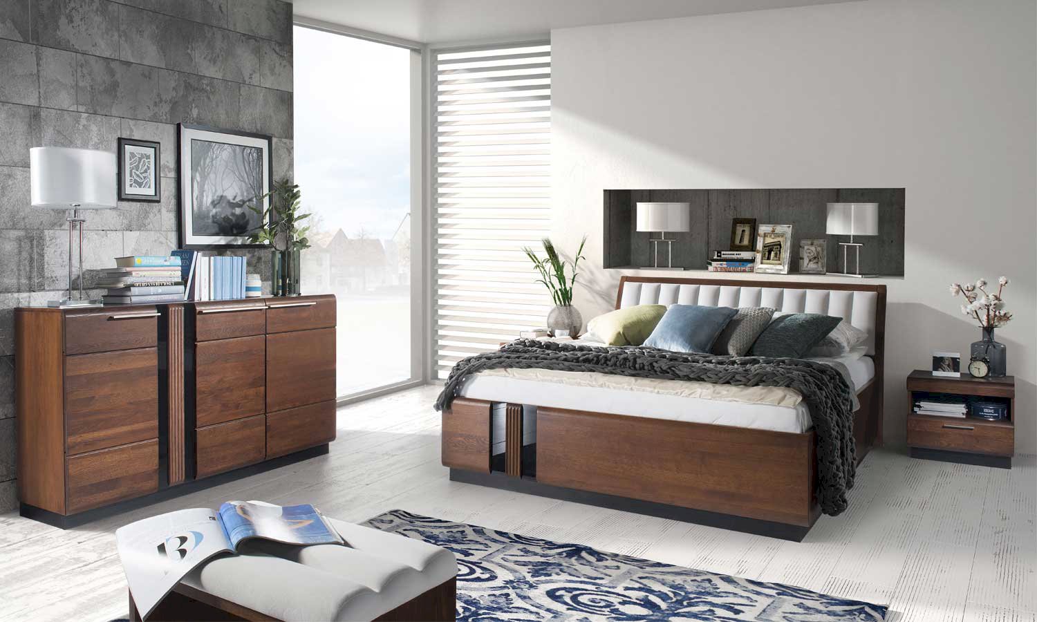 Ładne łóżko do sypialni – sposób na piękne wnętrze
