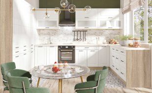 Płytki do białej kuchni – galeria inspiracji