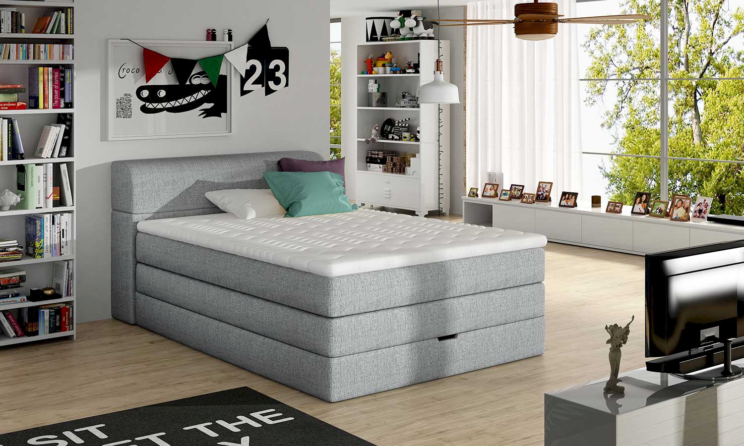 Jakie łóżko do sypialni: drewniane czy tapicerowane?