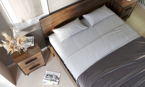 Meble do sypialni Frida Shirin Walnut