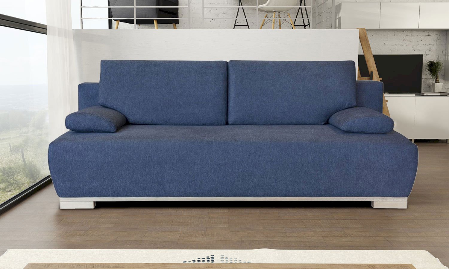 Rozkładana sofa z pojemnikiem Laguna