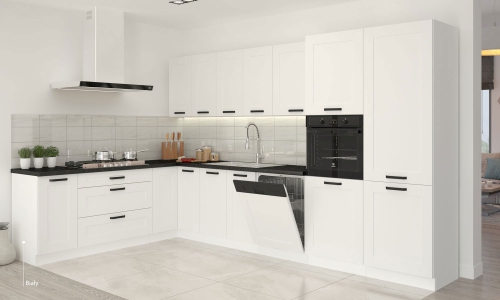 Meble kuchenne Luna WH/WH (Stolarz)