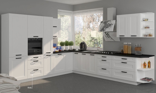 Meble kuchenne Luna WH/WH (Stolarz)