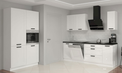 Meble kuchenne Luna WH/WH (Stolarz)
