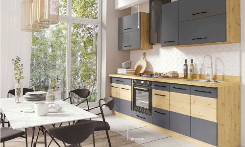 Meble kuchenne Infinity Gray