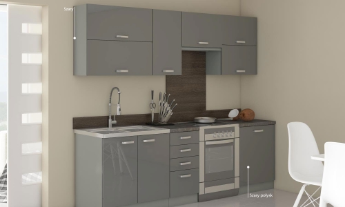 Meble kuchenne Grey
