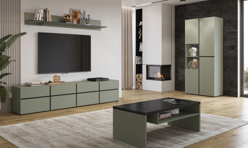 Meble salonowe Cross (Zielony)