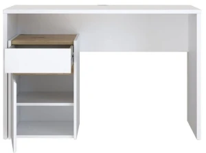 Białe biurko młodzieżowe 110 cm Modultrick MDUB111-M961 Meble Forte 7