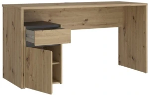 Szerokie biurko 140 cm dąb Artisan Modultrick MDUB112-C827 Meble Forte 2