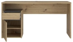 Szerokie biurko 140 cm dąb Artisan Modultrick MDUB112-C827 Meble Forte 6
