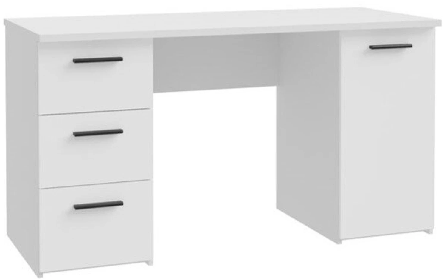 Nowoczesne białe biurko NET106 MT311-120 Meble Forte