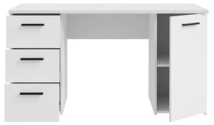 Nowoczesne białe biurko NET106 MT311-120 Meble Forte 7