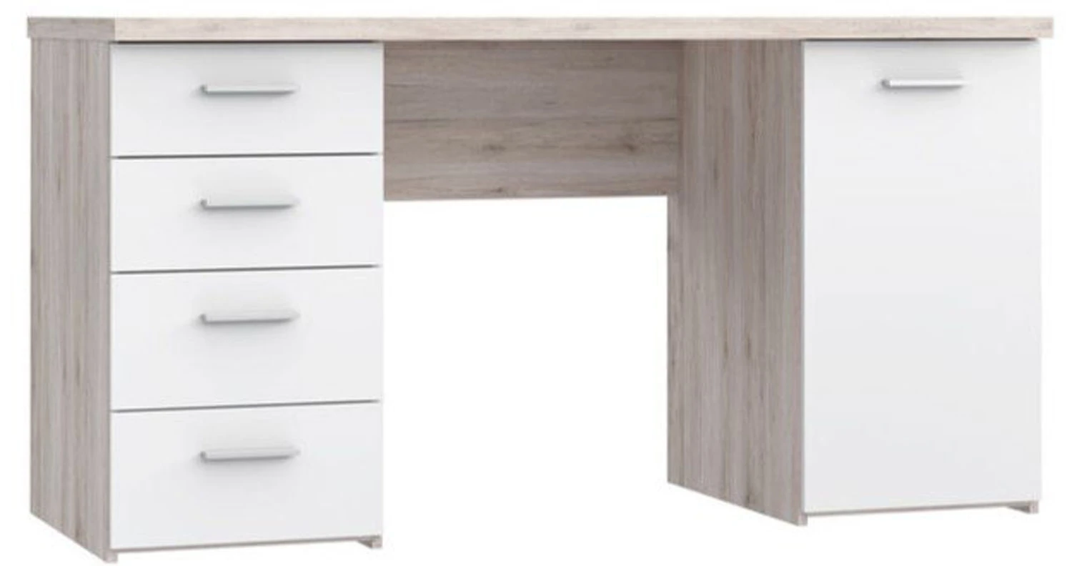 Jasne biurko do pokoju NET106 MT926-T19 Meble Forte