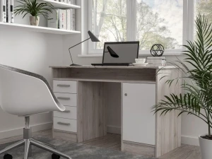 Biurko z szafką zamykaną na klucz NET106 MT931-T19 Meble Forte 2
