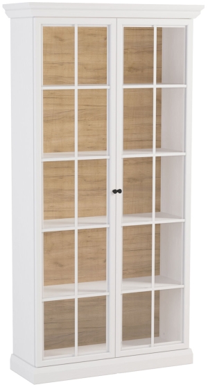 Stylowa witryna salonowa Lucca White W2D