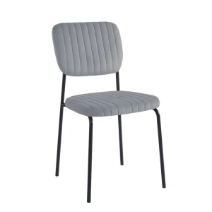Krzesło velvet (szare) Furnitex 1