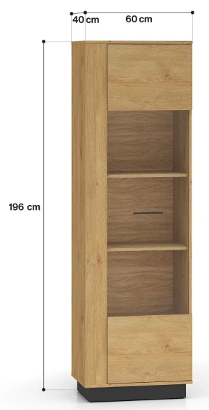 Wysoka witryna Modesto 02 ML Meble 3