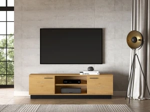 Szafka RTV w stylowym dębie Modesto 06 ML Meble 5