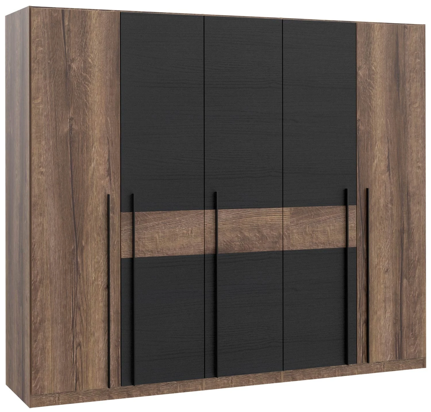 Szafa ubraniowa szeroka 260 cm Bellevue BLQS951B-N09 Meble Forte
