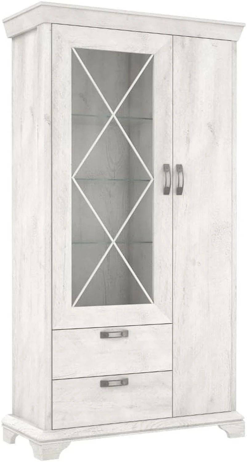 Stylowa witryna Kashmir KSMV723L-D43 Meble Forte