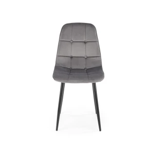 K417 krzesło popielaty velvet Halmar 4