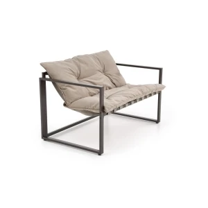 SHARK zestaw ogrodowy ( sofa + fotel 2x + ława ), ciemny brąz / cappuccino Halmar 8