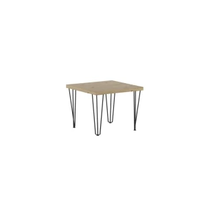 Ława (dąb artisan + nogi III) 67x67 Furnitex 1