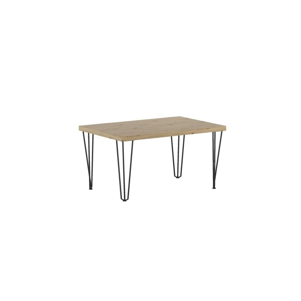 Ława (dąb artisan + nogi III) 67x101 Furnitex