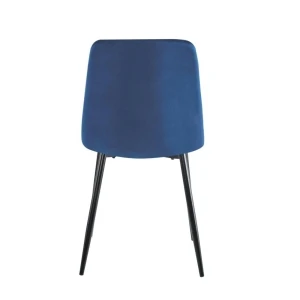 Krzesło velvet (niebieskie) Furnitex 4