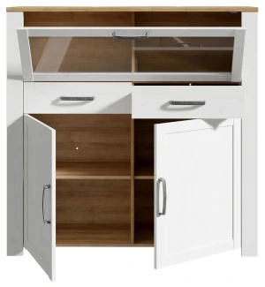 Witryna z barkiem Chisbury BHLK321-M482 Meble Forte 9