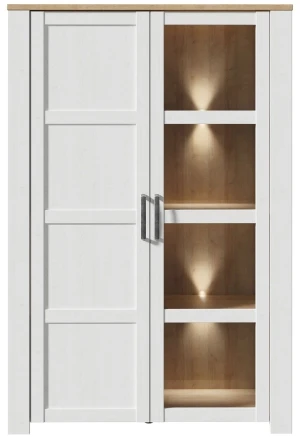 Witryna w stylu rustykalnym Chisbury BHLV621-M482 prawa Meble Forte 8