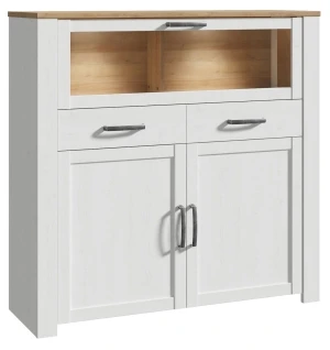 Witryna z barkiem Chisbury BHLK321-M482 Meble Forte 1