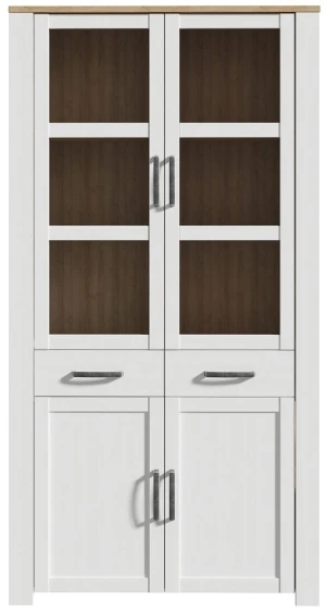 Witryna w stylu rustykalnym Chisbury BHLV822-M482 Meble Forte 8