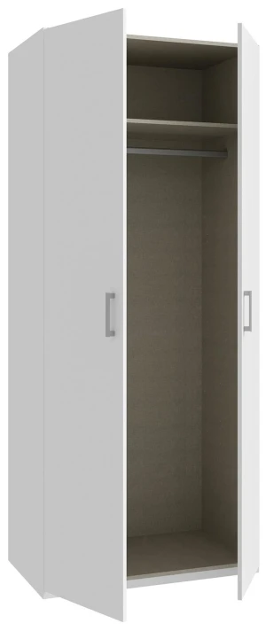 Biała szafa 90 Econobox 2 ECBS921-120 Meble Forte 2