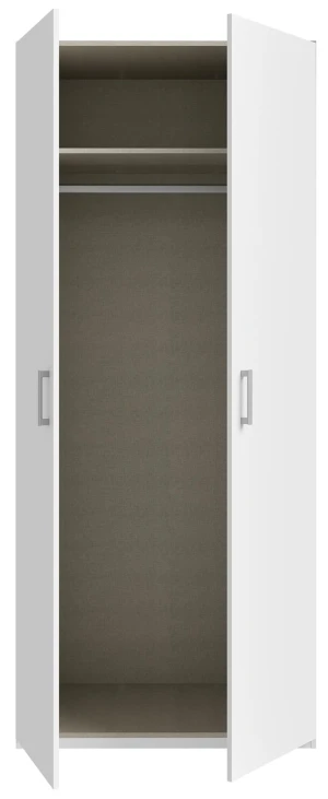 Biała szafa 90 Econobox 2 ECBS921-120 Meble Forte 7