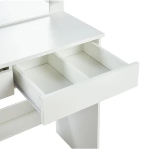 Toaletka z oświetleniem (biała) Furnitex 5