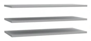 Komplet 3-półek do wnętrza szaf STDD31-A06 Meble Forte 1
