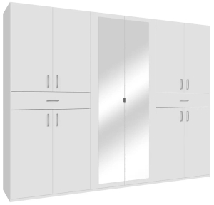 Szafa 270 cm z lustrem Serenade SNES931-120