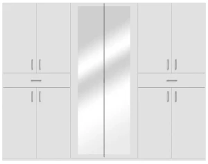 Szafa 270 cm z lustrem Serenade SNES931-120 Meble Forte 6