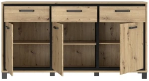 Szeroka komoda loft Trondheim TDHK236-C773 Meble Forte 7
