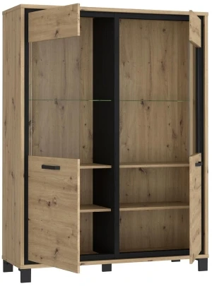 Witryna loft do salonu Trondheim TDHV623-C773 Meble Forte 2