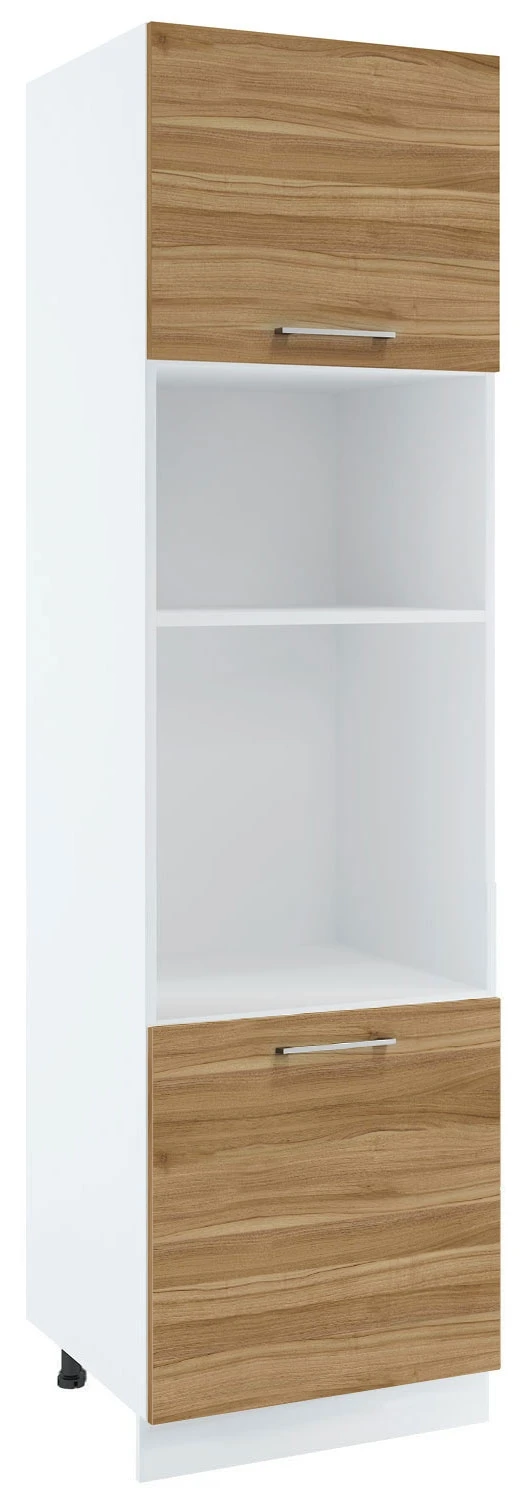 60 dolna słupek zabudowa piekarnika zlicowanego z linią blatu i mikrofalówki wys. 235.7 cm Layman
