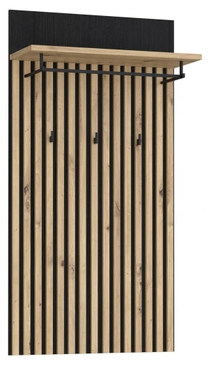 Panel ubraniowy z lamelami Trondheim TDHD40-C773 Meble Forte 1