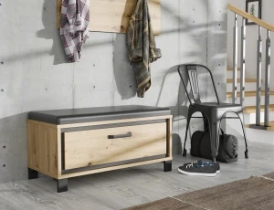 Ławeczka z tapicerowanym siedziskiem Trondheim TDHT011-C773 Meble Forte 5