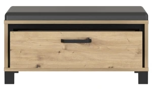 Ławeczka z tapicerowanym siedziskiem Trondheim TDHT011-C773 Meble Forte 7