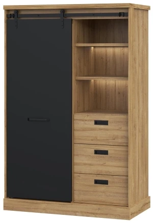 Komoda z oświetleniem Kaszimiro KZMR621LB-M328 Meble Forte 8
